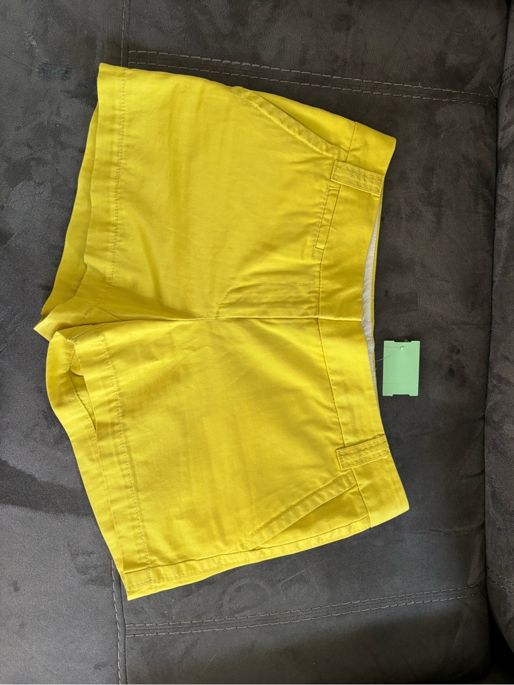 J crew Bright Yellow Women's Cotton Blend Shorts
